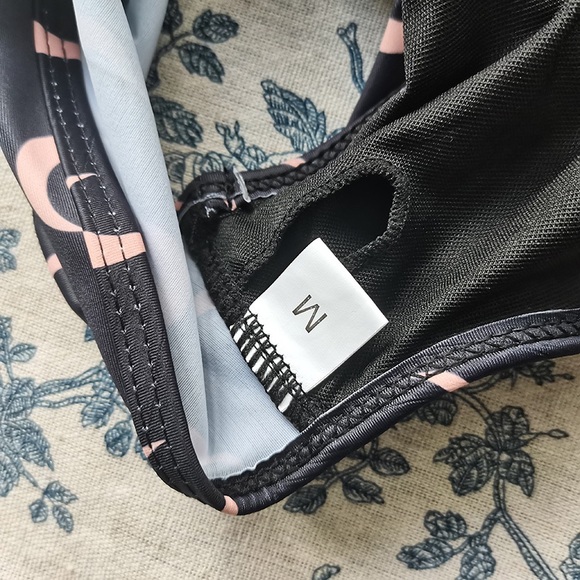 Marine Serre Moon Print Open Back On Piece Swimsuit - Picture 5 of 8